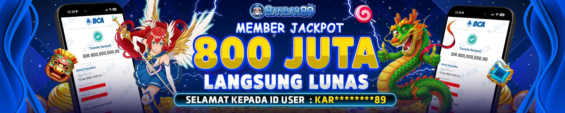 terbukti jackpot 800jt langsung lunas